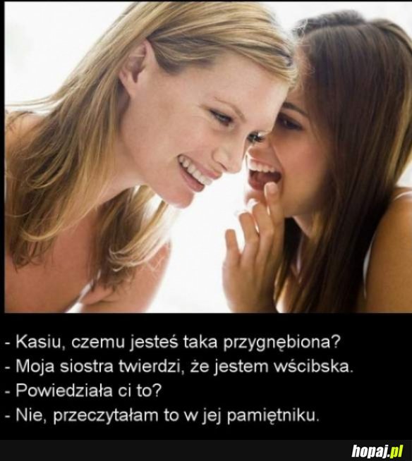 Przygnębiona Kasia