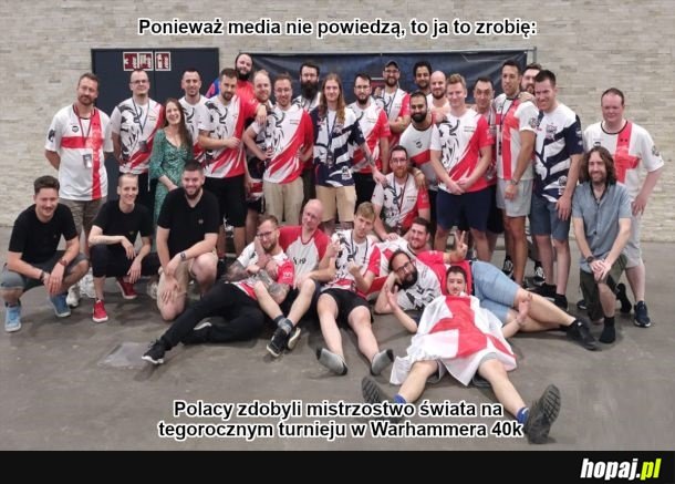 Polacy mistrzami świata Warhammera 40k