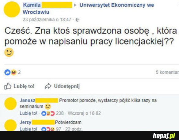 ONI ZAWSZE POMOGĄ