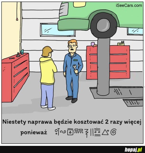 ZA KAŻDYM RAZEM U MECHANIKA