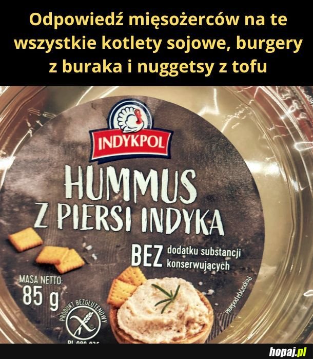 Hummus z indyka 