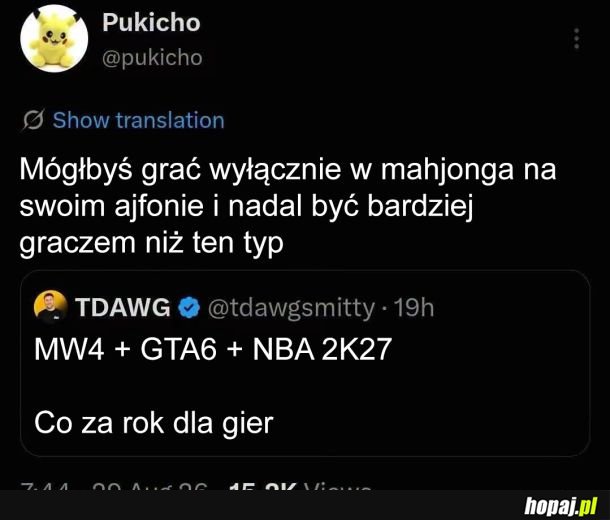 Co za rok dla gier