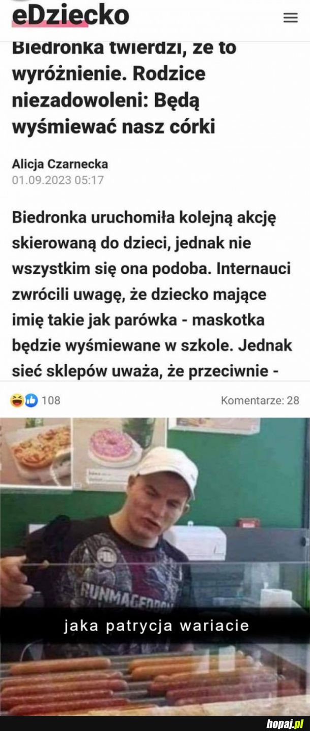 Parówka Patrycja