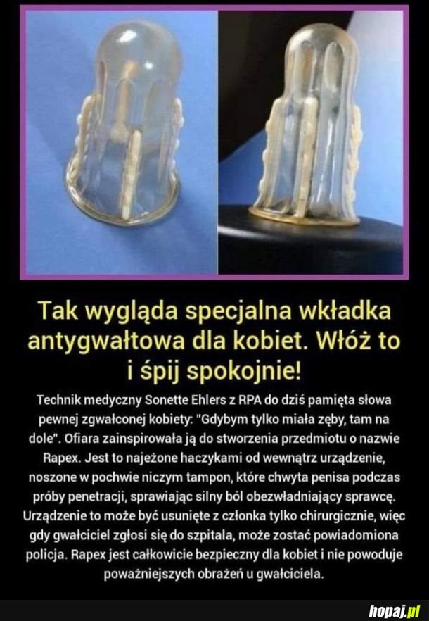 Wkładka antygwałtowa