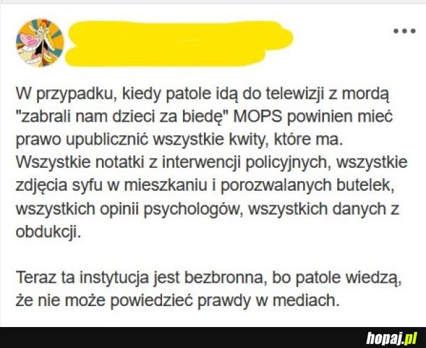 Przewaga patoli.