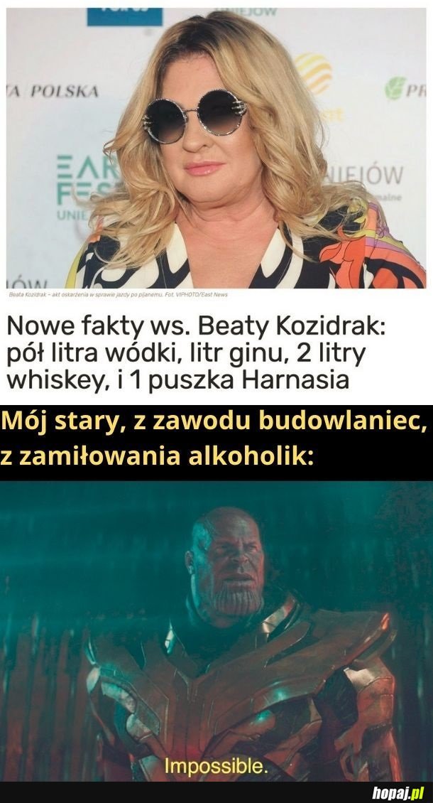 Według mnie się przechwala!