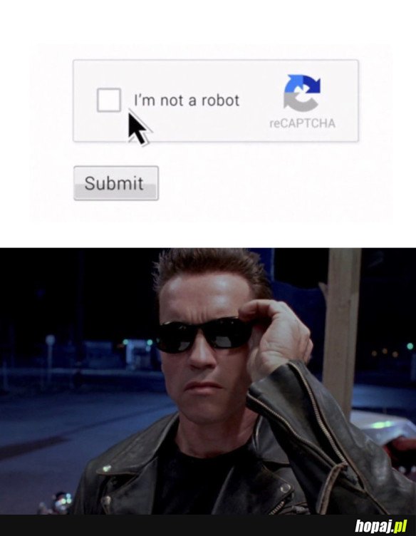 I'M NOT A ROBOT