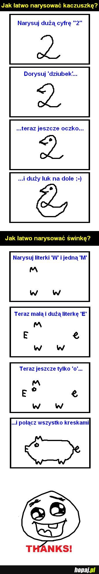 Łatwe rysowanie :-)