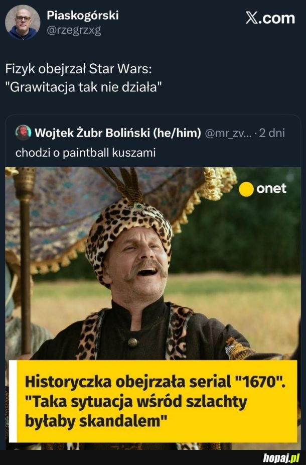 Mockument nie jest na faktach? No kto by pomyślał...