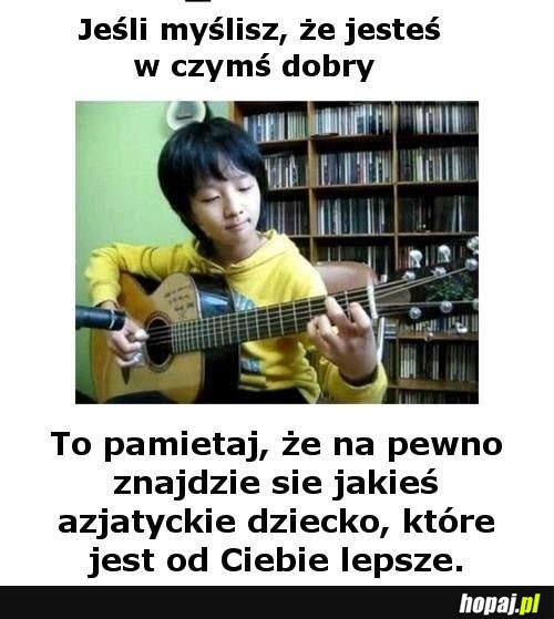 Myślisz, że jesteś w czymś dobry?