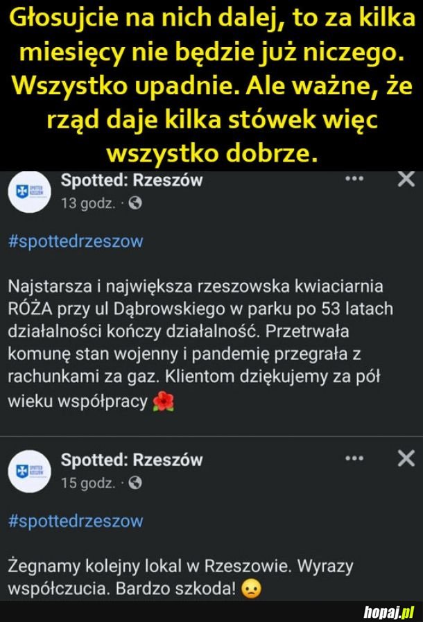 Kolejne zamknięcie...