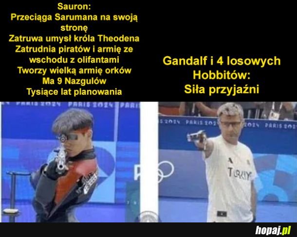 Sauron i Gandalf