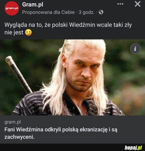 Kto by się tego spodziewał...