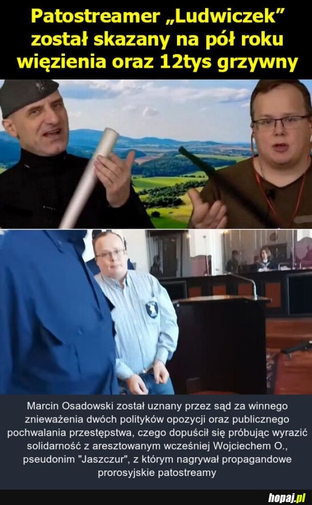 Ludwiczek skazany