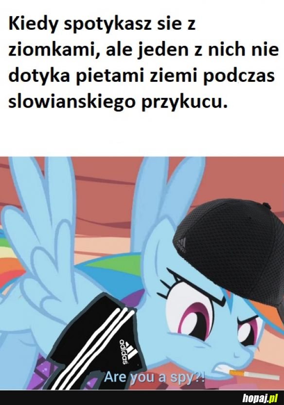 To pewnie jakis klon szpieg!