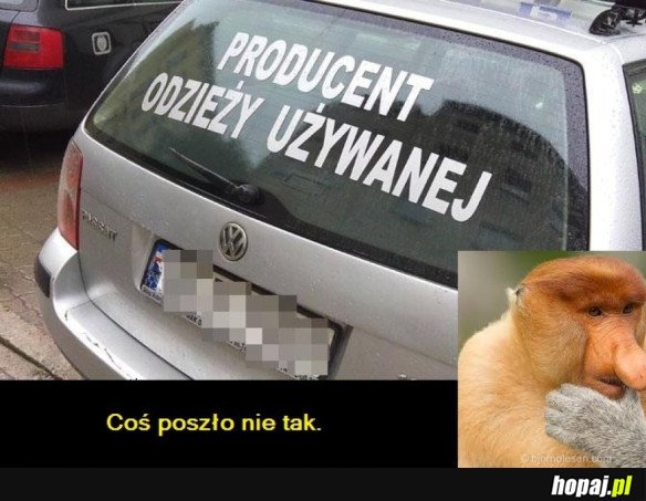 COŚ POSZŁO NIE TAK