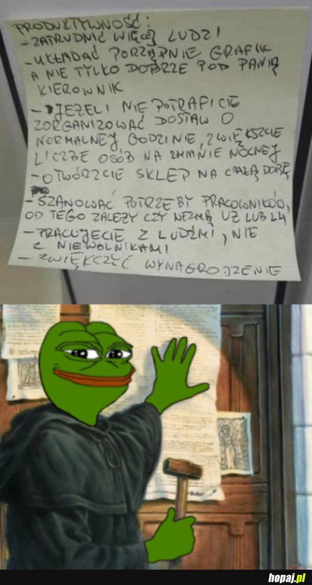 Marcin Luter z januszexu