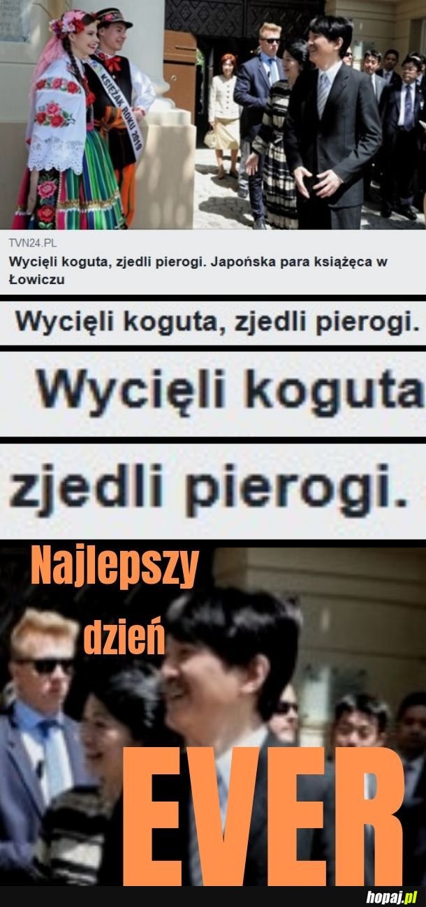  Wycięli koguta, zjedli pierogi