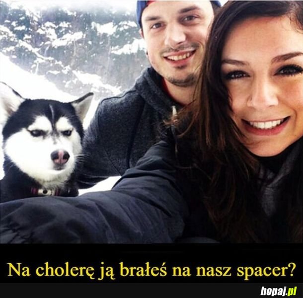 Spacer zepsuty