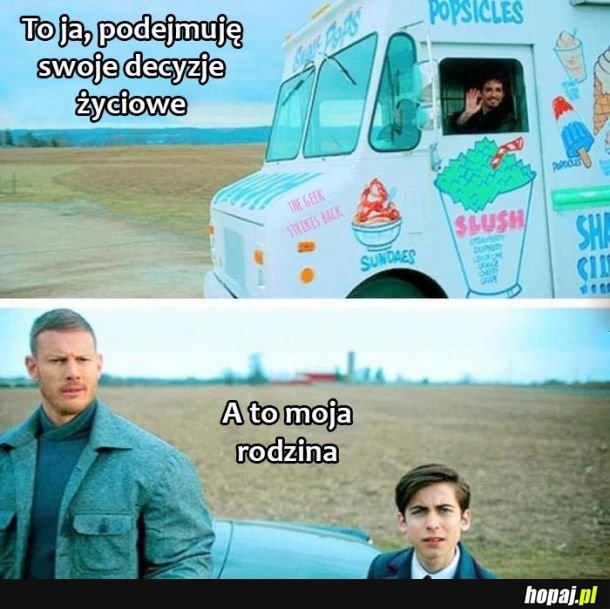 Ja vs moja rodzina