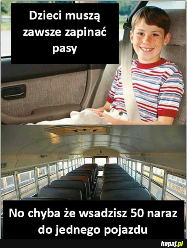 Dzieci i pasy