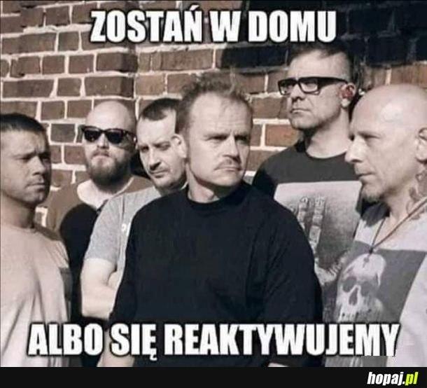 Zostań w domu!