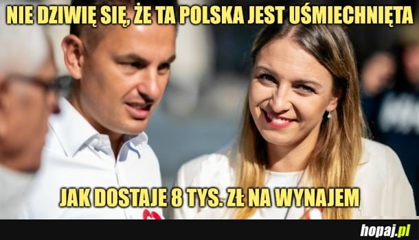 Tez bym się uśmiechał.