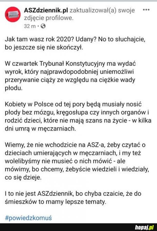 To nie może dziać się naprawdę..