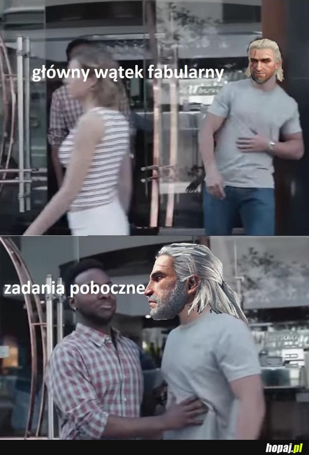 Geralt który nie szanuje fabuły