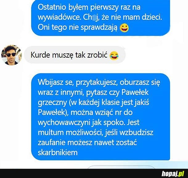 Tak się chodzi na wywiadówki 