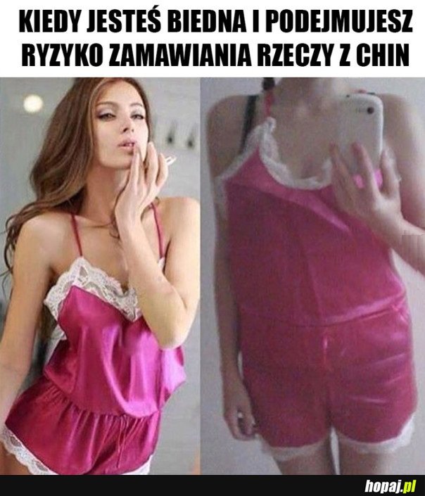 ZAMAWIANIE CIUCHÓW Z CHIN