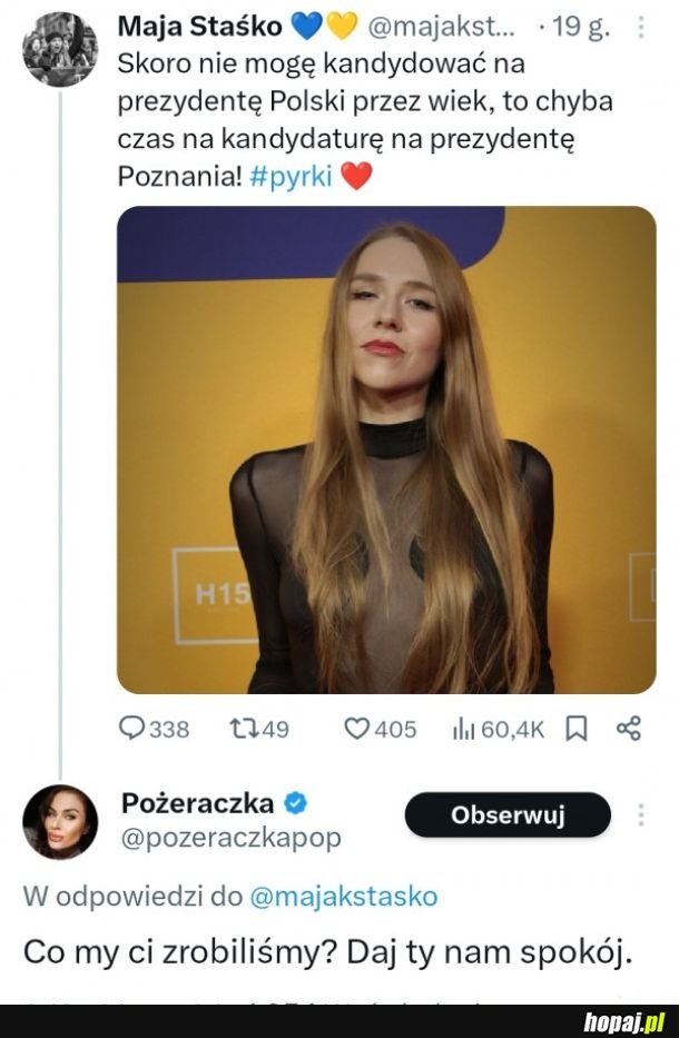 Jestę prezydentę