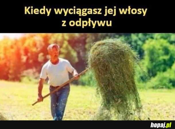 Więcej w odpływie niż na głowie