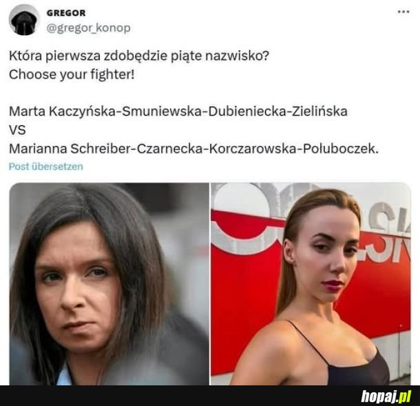 Kogo obstawiacie?