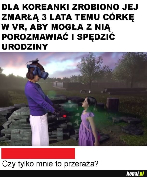 Trochę przerażające