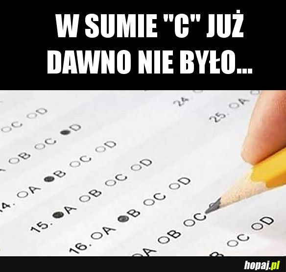 Rozwiązywanie testów takie jest