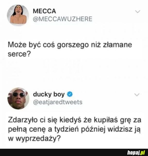 Co gorszego?