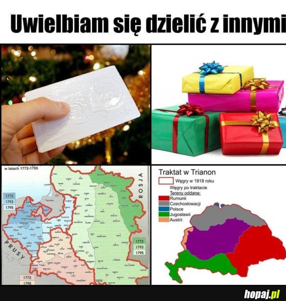 UWIELBIAM SIĘ DZIELIĆ