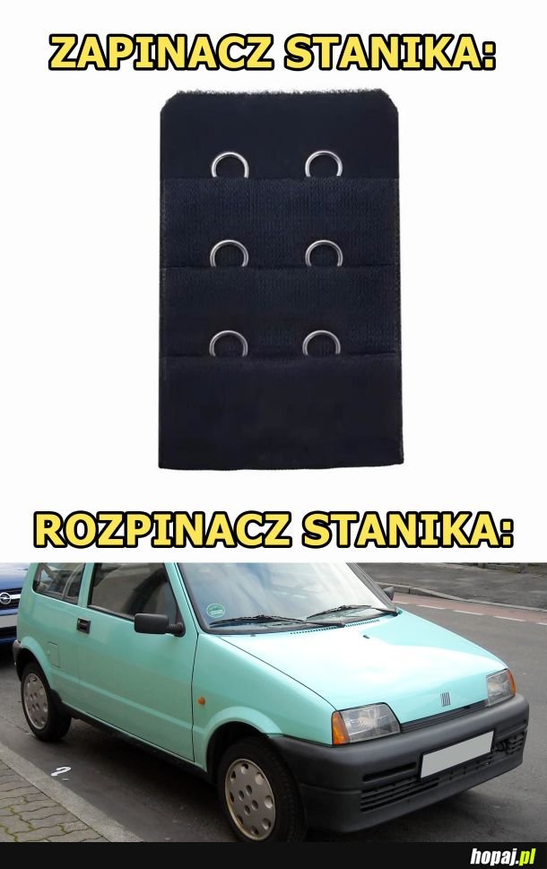 Rozpinacz stanika