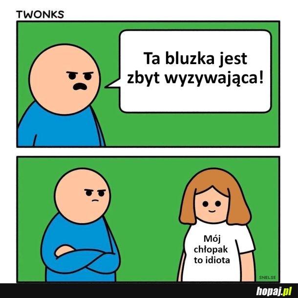 Wyzywająca bluzka