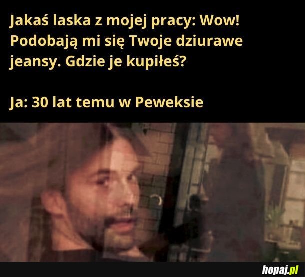 Kiedyś to były spodnie. Teraz to już nie ma spodni