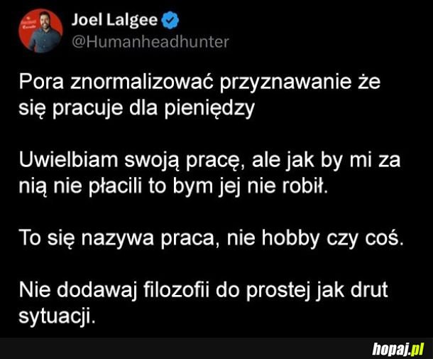 Mówmy to normalnie i głośno