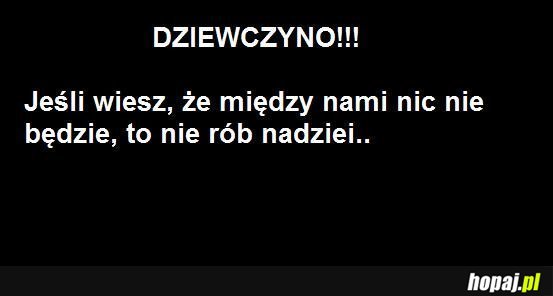 Apel do dziewczyn!