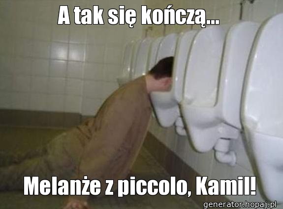 A tak się kończą...