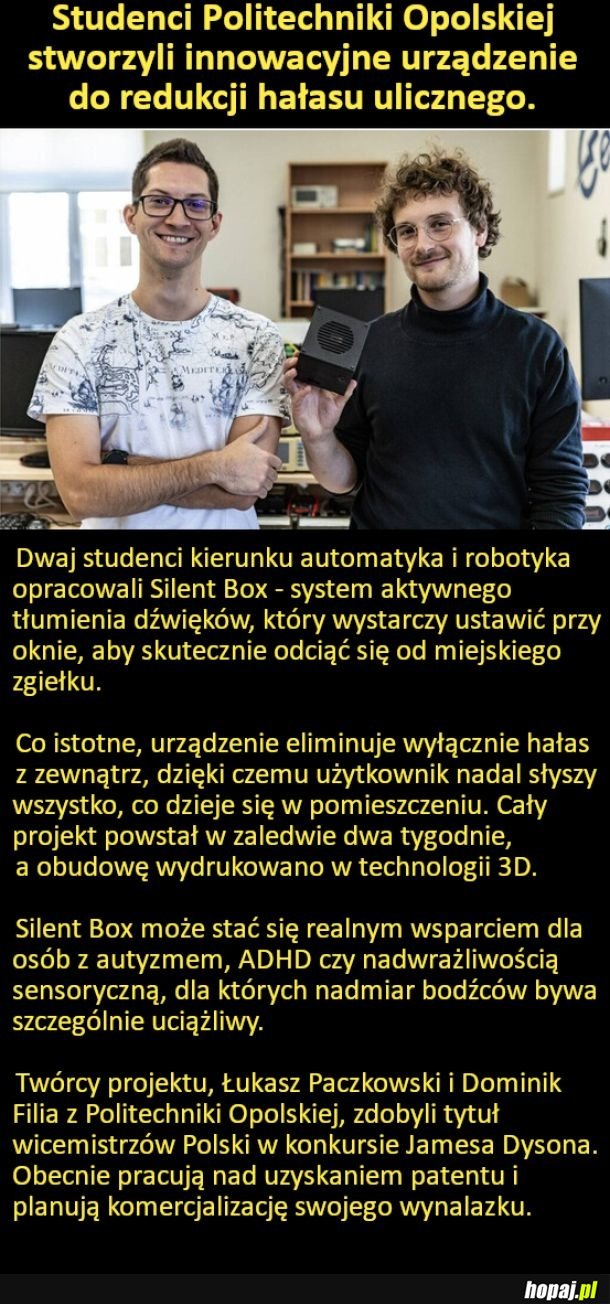 Silent Box może stać się realnym wsparciem dla osób z autyzmem, ADHD czy nadwrażliwością sensoryczną