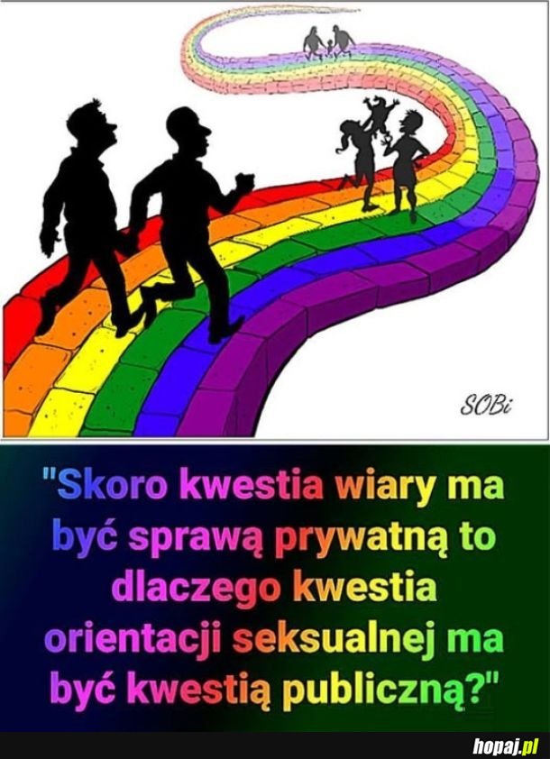 Zatrzymajcie sobie te swoje zboczenia dla siebie, nikt nie chce tego widzieć