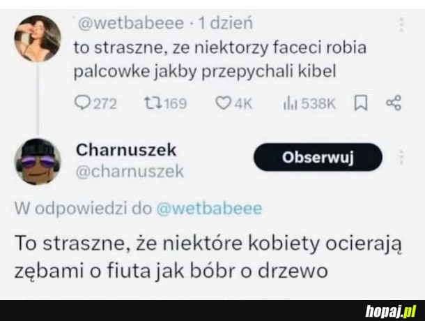 Zębowy lód, aż mam ciary