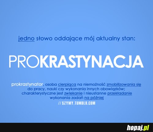 Prokrastynacja
