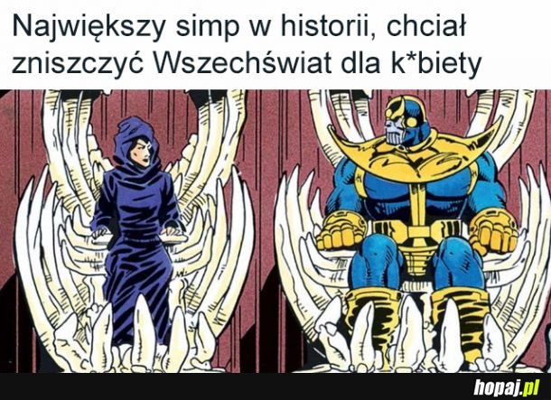 Thanos i Śmierć