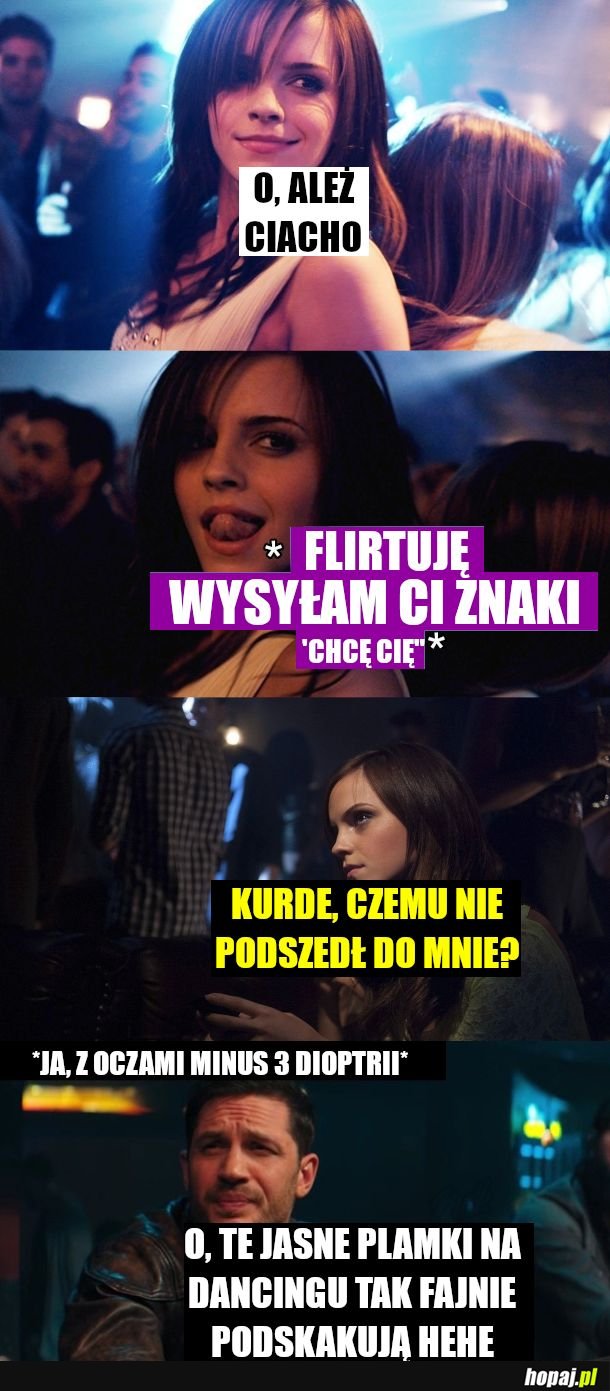 W klubie dyskotece